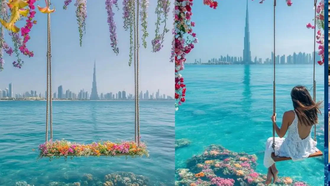 SWING ON THE CORAL